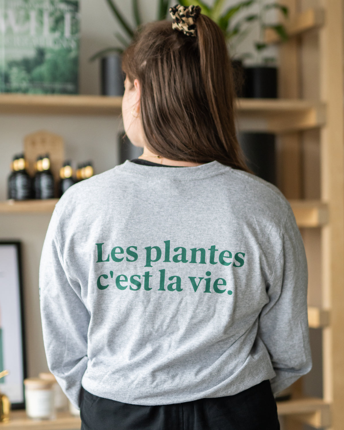 Long Sleeve « Les plantes c&#39;est la vie »